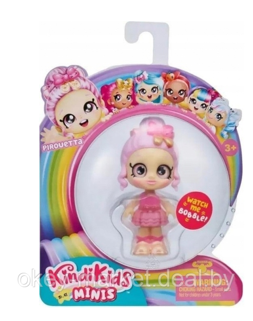 Мини-кукла Kindi Kids Пируэтта KKM50098 - фото 1 - id-p184721528