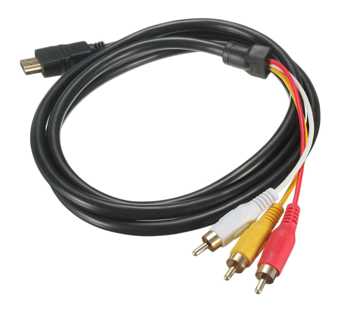 Кабель HDMI + Audio в 3RCA SiPL - фото 2 - id-p184722120