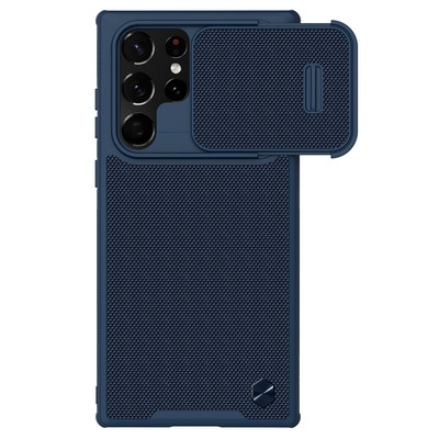 Чехол Nillkin Textured Case S Синий для Samsung Galaxy S22 Ultra - фото 1 - id-p184733442