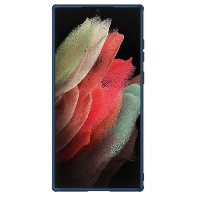 Чехол Nillkin Textured Case S Синий для Samsung Galaxy S22 Ultra - фото 2 - id-p184733442