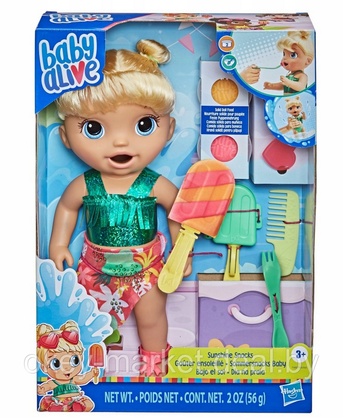 Кукла Baby Alive Плавающая блондинка Hasbro F1680 - фото 1 - id-p184738009