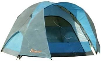 Палатка 3-х местная с тамбуром LanYu 1705 туристическая 220110x220x155см