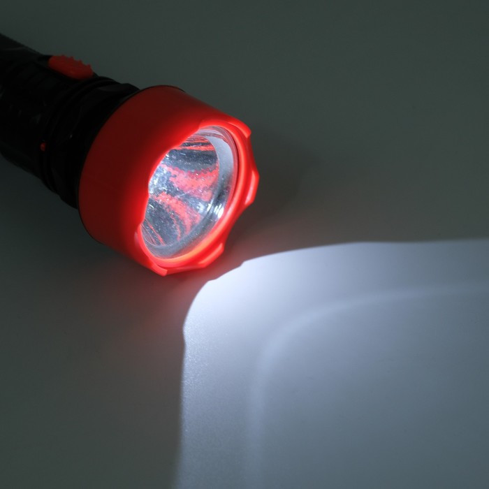 Фонарь ручной аккумуляторный LED 1 W (встроенная вилка зарядки). - фото 4 - id-p184750622
