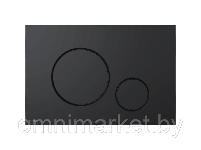 Кнопка управления для систем инсталляций (черная), Alcaplast - фото 1 - id-p184752574