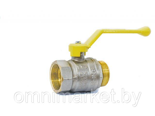 Кран шаровый 3/4" нар.-вн. ручка (ГАЗ) PN40, LD