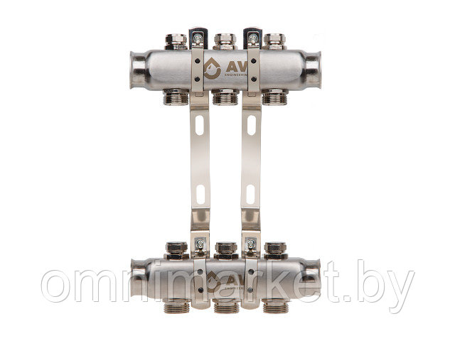 Коллекторная группа AVE162, 3 вых. AV Engineering (PRO серия Для отопления (радиаторы))