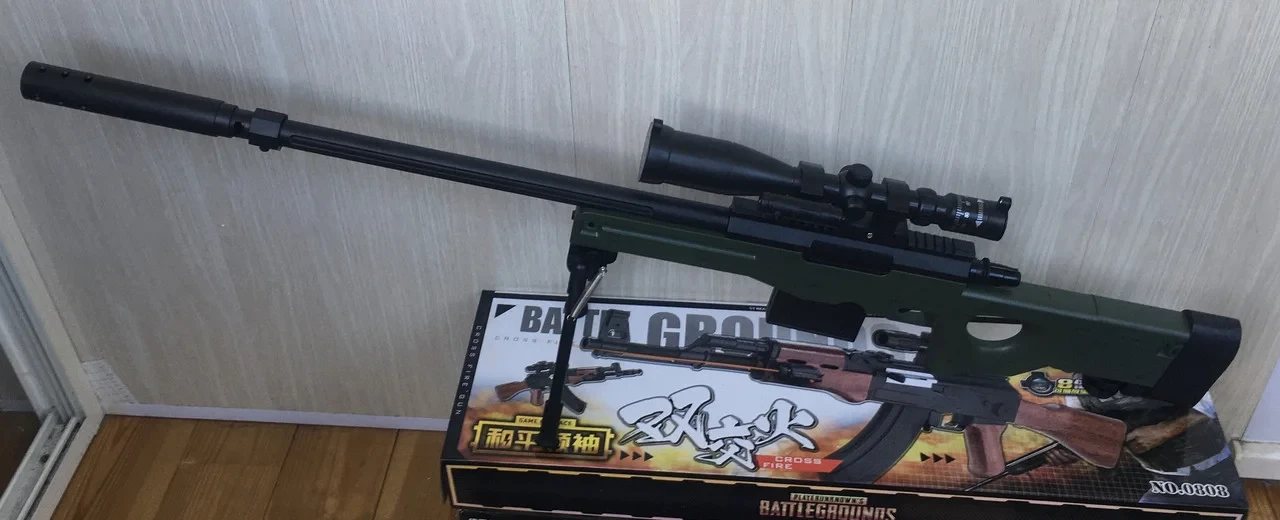 Игрушечная снайперская винтовка СВД снайперка пневматическая с оптическим прицелом (приближает) 110 см - фото 4 - id-p184755843