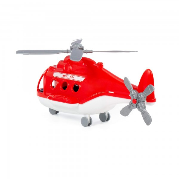 Детская игрушка вертолет пожарный "Альфа" (в коробке) арт. 68651 Полесье - фото 3 - id-p184757320