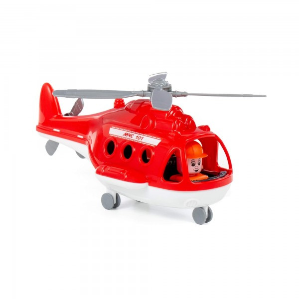 Детская игрушка вертолет пожарный "Альфа" (в коробке) арт. 68651 Полесье - фото 5 - id-p184757320