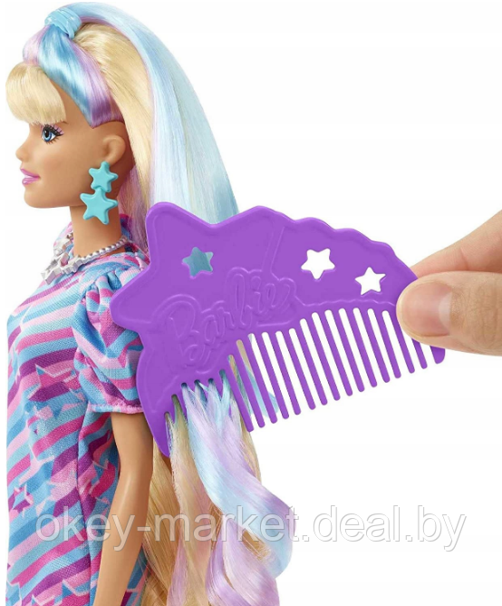 Кукла Barbie Totally Hair Doll HCM88 - фото 3 - id-p184763331