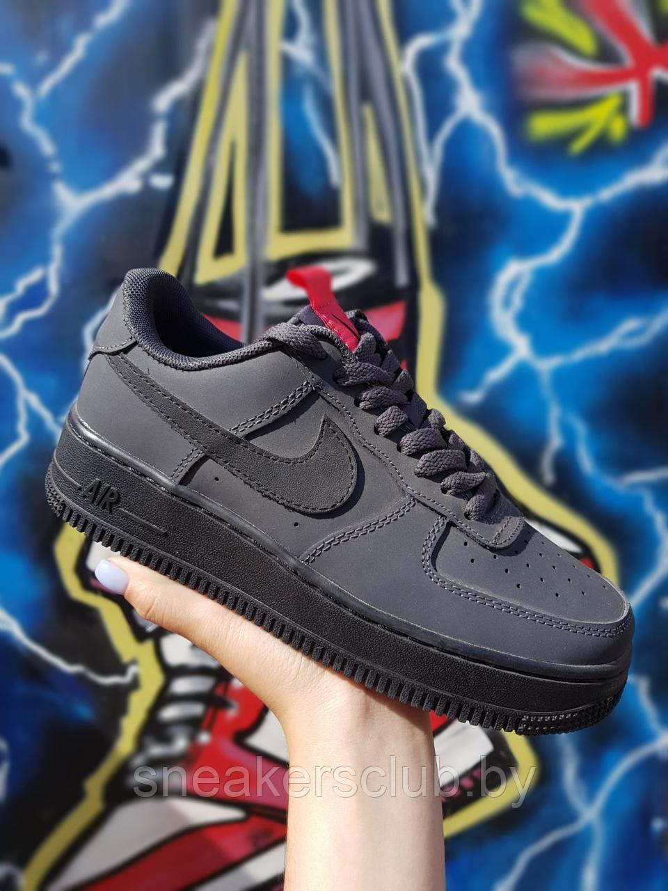 Кроссовки женские серые Nike Force Firce/ повседневные/ весенние/ осенние/ подростковые