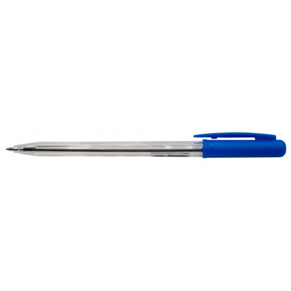 Ручка шариков. Silwerhof Fix 1171239 d=0.7мм синяя, автоматическая одноразовая ручка поворотный мех-м - фото 1 - id-p184767751