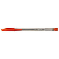 Ручка шариковая Silwerhof SIMPLEX (016045-04) однораз. 0.7мм красные чернила коробка картонная