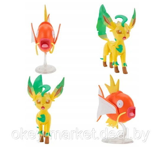 Набор фигурок Pokemon Jazwares 8 шт. PKW2686 - фото 3 - id-p184767863