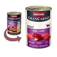 Консервы для собак Animonda Gran Carno Fleisch Adult говядина, ягненок 400 гр (82733)
