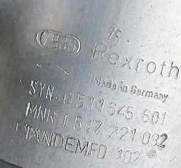 Гидромотор Rexroth 0511645601 AZMF-10-016USA20ML