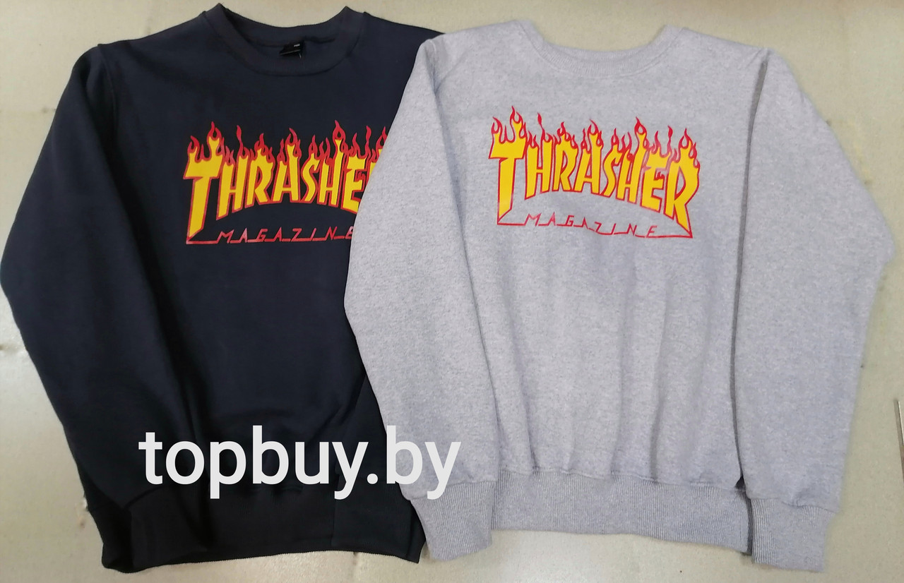 Свитшот с принтом "THRASHER".