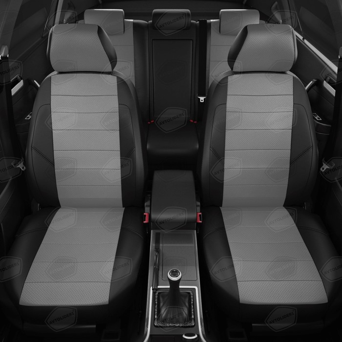 Авточехлы для Chery Tiggo 5 с 2016-н.в. джип Рестайлинг. Задняя спинка и сиденье 40 на 60, задний подлокотник - фото 3 - id-p184750616