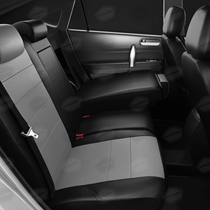 Авточехлы для Chery Tiggo 5 с 2016-н.в. джип Рестайлинг. Задняя спинка и сиденье 40 на 60, задний подлокотник - фото 6 - id-p184750616