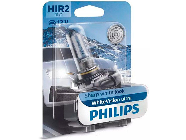Philips WhiteVision Ultra HIR2 12V- 55W (PX22d) 9012WVUB1