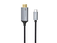 Hoco UA13 Type-C - HDMI 1.8m Grey