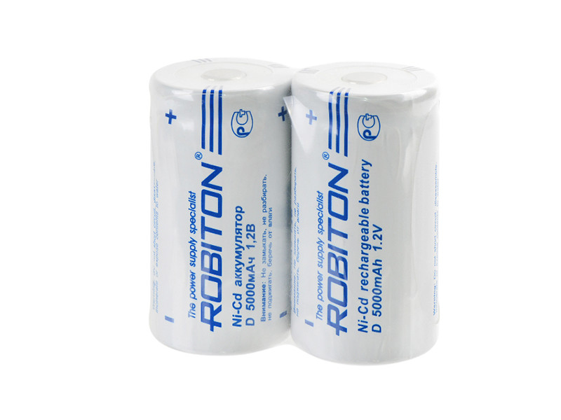Robiton Ni-Cd 5000NCD 5000mAh SR2 14615 (2 штуки)