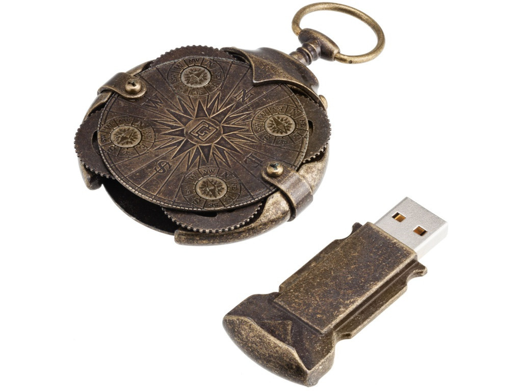 32Gb - Ironglyph Криптекс Compass Lock 6933.02