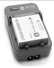 Зарядное устройство для аккумуляторов AcmePower CH-P1640-ENEL12+авто адаптер