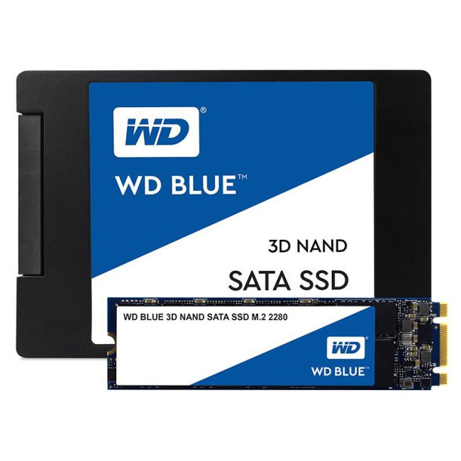 SSD 1 Tb SATA 6Gb/s WD Blue WDS100T2B0A 2.5" 3D TLC