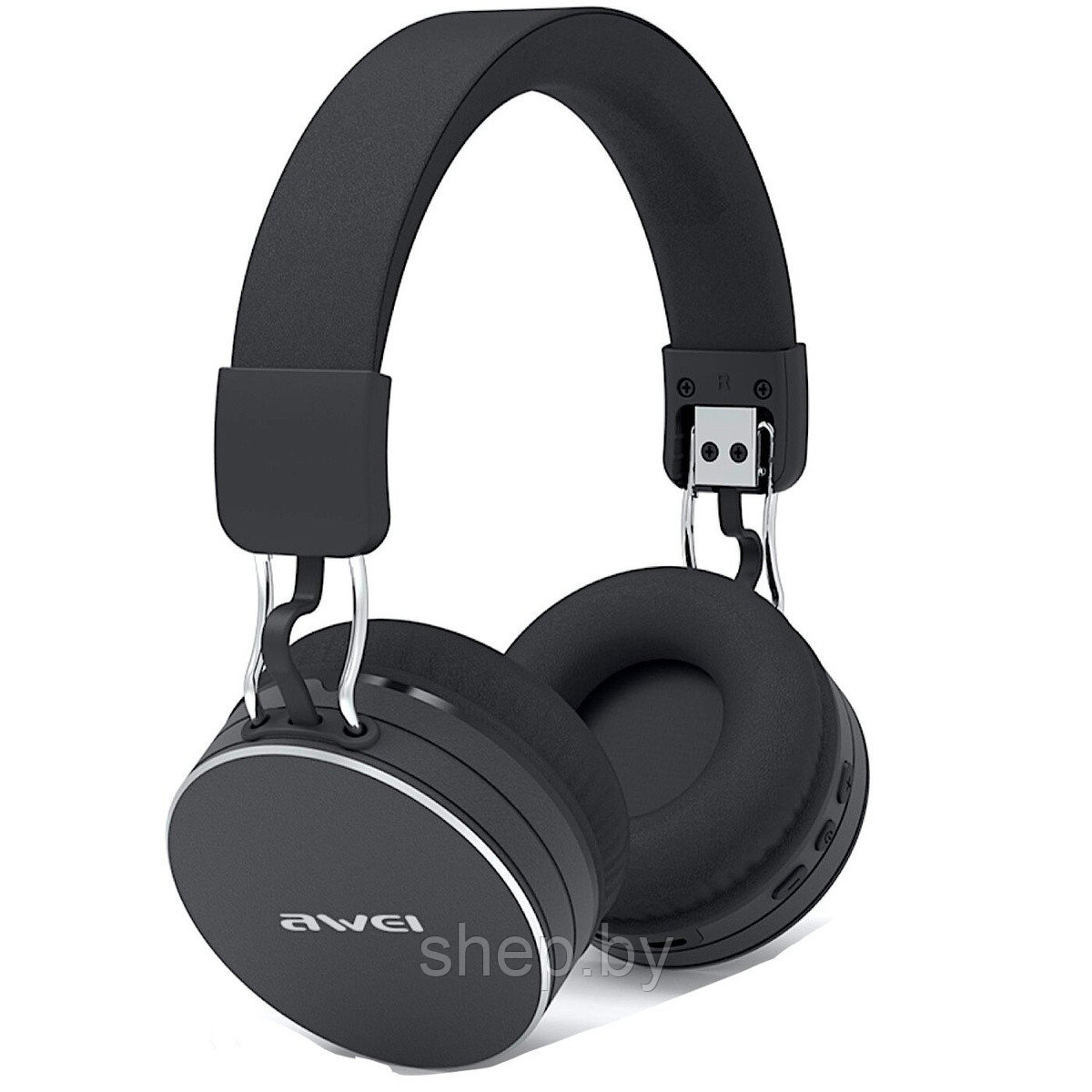 Bluetooth стерео-наушники Awei A790 BL (Bluetooth, AUX, MP3, Mic) Черные - фото 2 - id-p184785770