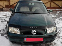 Дефлектор капота - мухобойка, VW Bora 1998-2005, VIP TUNING