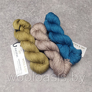 Пряжа Gazzal Wool & Silk