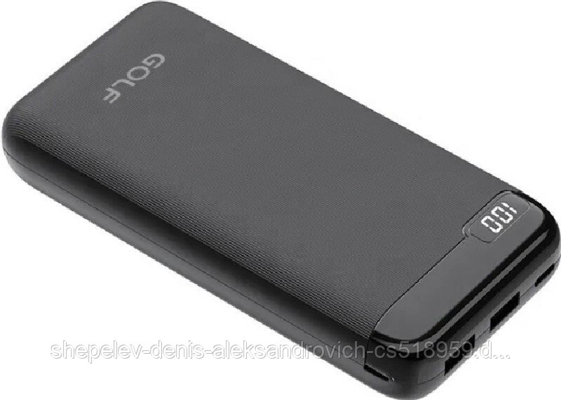 Внешний аккумулятор GOLF LCD22 Powerbank 20000 mah LED дисплей In Micro usb,Type-C
