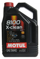 Моторное масло Motul 8100 X-clean 5W40 5л