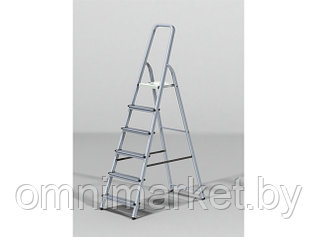 Лестница-стремянка алюм. 125 см 6 ступ. 4,4кг PRO STARTUL (ST9940-06)
