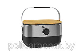 Гриль газовый портативный Sahara Mini BBQ, серебристый