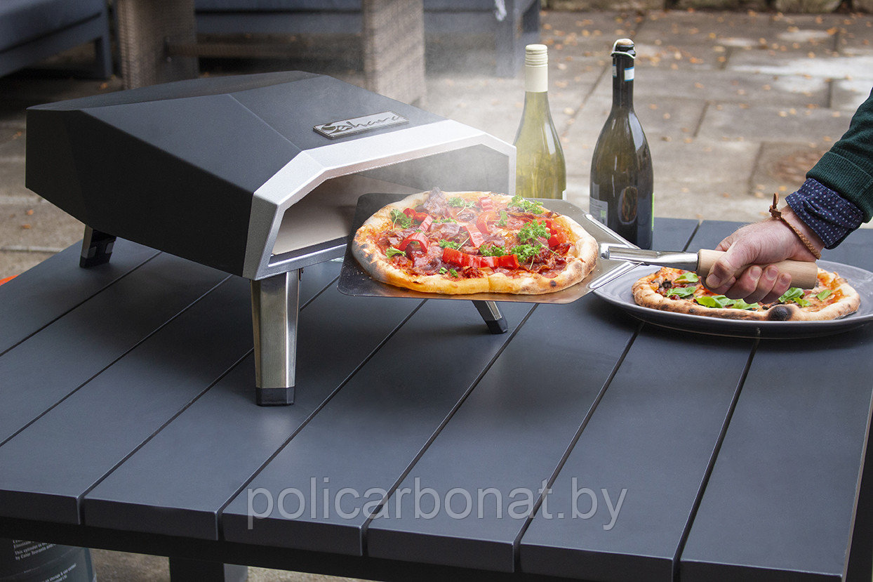 Печь для пиццы газовая Sahara Z12 Pizza Oven, серый - фото 3 - id-p184797099