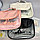 Прозрачная дорожная косметичка Washbag для путешествий с ручкой Белая, фото 7