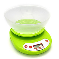 Весы кухонные электронные с чашей Feilite KE-1, нагрузка до 5 кг Зеленый корпус
