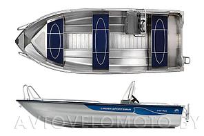 Алюминиевая лодка SPORTSMAN 445 MAX