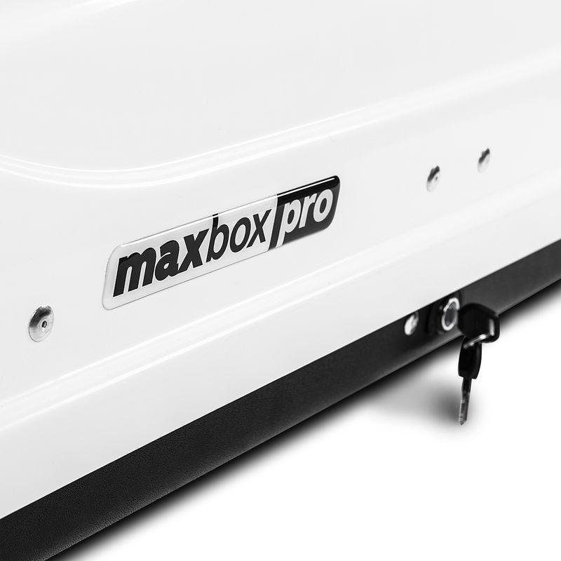 Автобокс MaxBox PRO 430 (малый) белый двустороннее открывание - фото 6 - id-p184801382