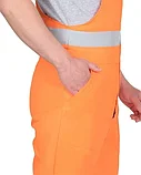 Костюм "Терминал-3-РОСС" куртка, п/к оранжевая с темно-синим, фото 7
