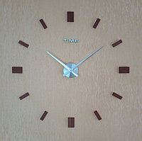 Настенные часы DIY Clock "Сделай сам" диаметр от 80 см.(деревянные черточки)