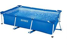 Каркасный бассейн Rectangular Frame, прямоугольный, 220х150х60 см, INTEX (от 6 лет)