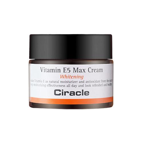 Крем для лица осветляющий Ciracle Vitamin E5 Max Cream Whitening, 50 мл