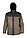 Куртка демисезонная на мембранной ткани,  -15*С+15*С, удлиненная, цвет: Олива+Черный, фото 8