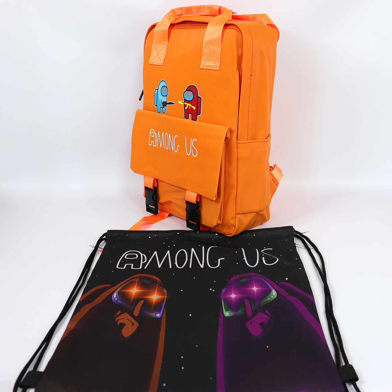 Школьный рюкзак Among Us (амонг ас) - фото 2 - id-p184807650
