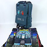 Школьный рюкзак + сумка для обуви Among Us (амонг ас), фото 4