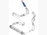 Патрубок интеркулера Volvo V30, V40, S40, XC70, C30, V60, S60, XC60, V70, S80 (2010-)))