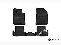 Коврики 3D в салон PEUGEOT 308, 2014-&amp,amp,amp,amp,amp,amp,gt,, 4 шт. (полиуретан) Element(Novline). Новые.